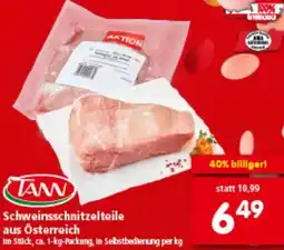 Interspar Schweinsschnitzelteile Angebot