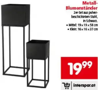 Interspar Metall- Blumenständer Angebot