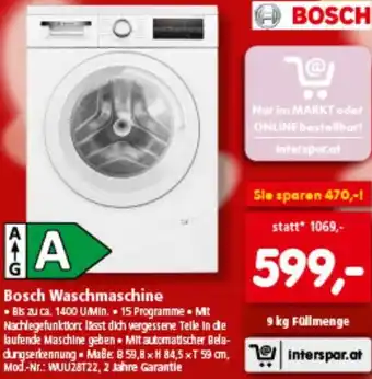 Interspar Waschmaschine Angebot