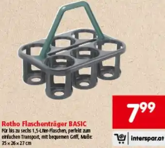 Interspar Flaschenträger BASIC Angebot