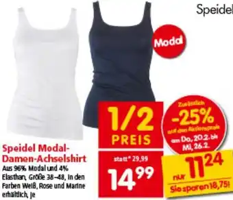 Interspar Speidel Modal- Damen-Achselshirt Angebot