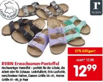 Interspar Erwachsenen-Pantoffel Angebot