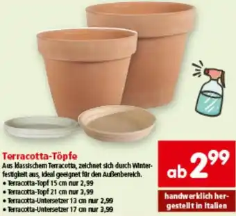 Interspar Terracotta-Töpfe Angebot