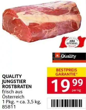 Transgourmet Jungstier rostbraten Angebot