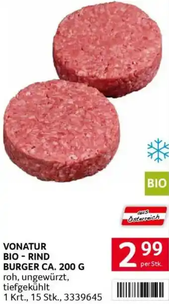 Transgourmet Bio- rind burger Angebot