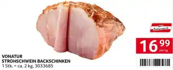 Transgourmet Strohschwein backschinken Angebot