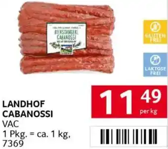 Transgourmet Cabanossi Angebot