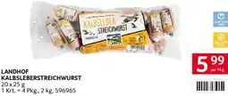 Transgourmet Kalbsleberstreichwurst Angebot