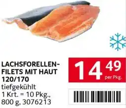 Transgourmet Lachsforellen- filets mit haut Angebot