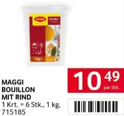 Transgourmet Bouillon mit rind Angebot