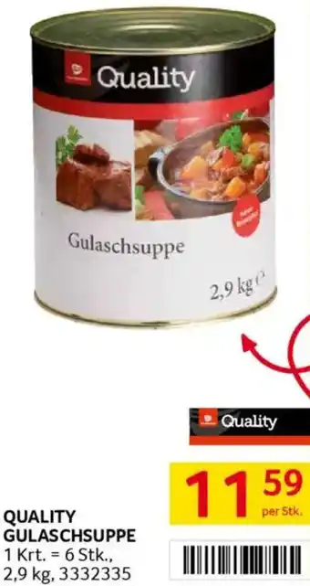 Transgourmet Gulaschsuppe Angebot