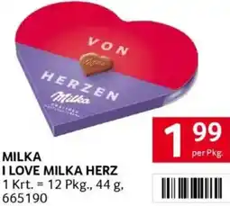 Transgourmet I love milka herz Angebot