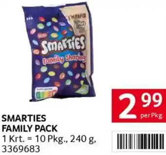 Transgourmet Smarties family pack Angebot