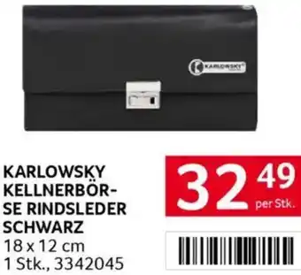 Transgourmet Karlowsky kellnerbör- se rindsleder schwarz Angebot