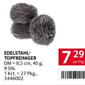 Transgourmet Edelstahl- topfreiniger Angebot