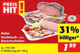 Nah&Frisch Knoblauch- oder Bauernschinken Angebot