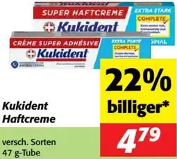 Nah&Frisch Kukident Haftcreme Angebot