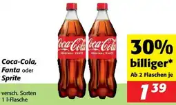 Nah&Frisch Coca-Cola, Fanta oder Sprite Angebot