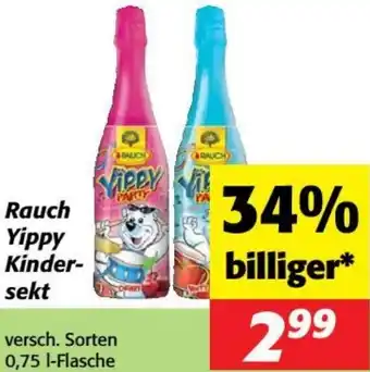 Nah&Frisch Yippy Kinder- sekt Angebot