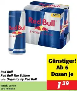 Nah&Frisch Red Bull The Edition oder Organics Angebot