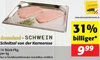 Nah&Frisch Schnitzel von der Karreerose Angebot