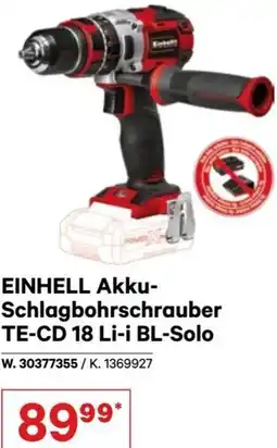 Lagerhaus Akku- Schlagbohrschrauber Angebot