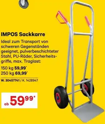 Lagerhaus Sackkarre Angebot