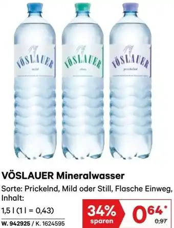 Lagerhaus Mineralwasser Angebot