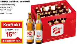 Lagerhaus Goldbräu oder Hell Angebot