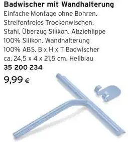 Tchibo Eduscho Badwischer mit Wandhalterung Angebot