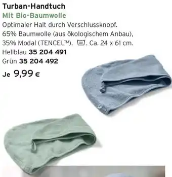 Tchibo Eduscho Turban-Handtuch Angebot