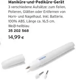 Tchibo Eduscho Maniküre-und-Pediküre-Gerät Angebot