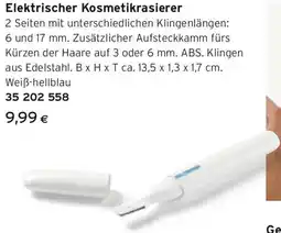 Tchibo Eduscho Elektrischer Kosmetikrasierer Angebot