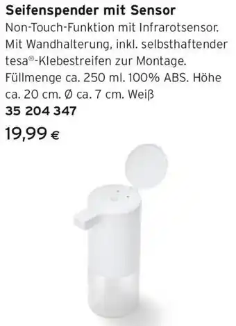 Tchibo Eduscho Seifenspender mit Sensor Angebot