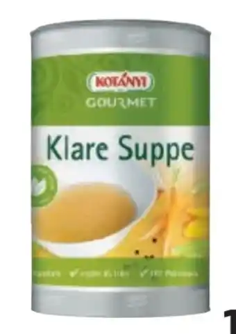 Metro Kotányi Gourmet Klare Suppe Angebot