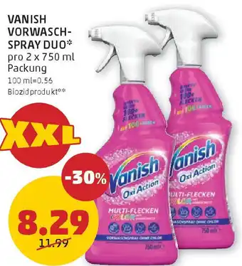 PENNY Vorwasch- spray duo Angebot