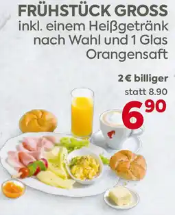 Billa Frühstück gross Angebot