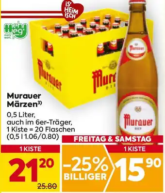 Billa Märzen Angebot