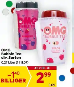 Billa Bubble Tea Angebot