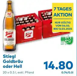 T&G Goldbräu oder Hell Angebot