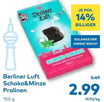 T&G Schoko&Minze Pralinen Angebot