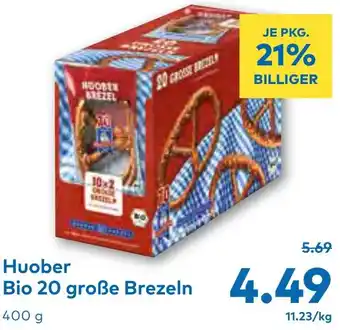 T&G Bio 20 große Brezeln Angebot