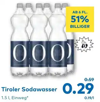 T&G Sodawasser Angebot