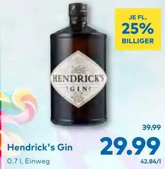 T&G Hendrick's Gin Angebot