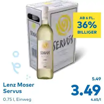 T&G Lenz Moser Servus Angebot