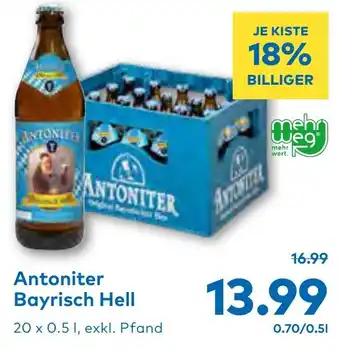 T&G Antoniter Bayrisch Hell Angebot