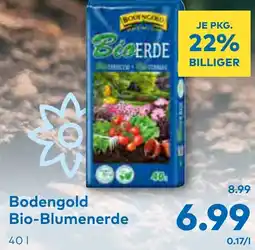 T&G Bodengold Bio-Blumenerde Angebot