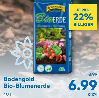 T&G Bodengold Bio-Blumenerde Angebot