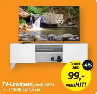 Möbel Ludwig TV-Lowboard Angebot