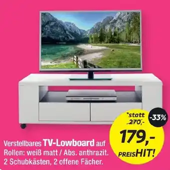 Möbel Ludwig TV-Lowboard Angebot